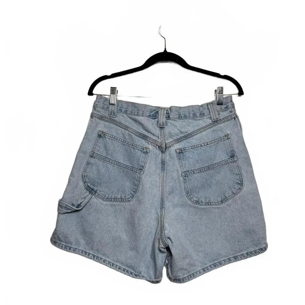 Vintage 90s Bugle Boy Classic Blue Jean Carpenter Shorts‎